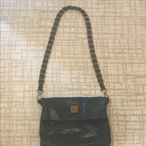 Tory Burch navy leather crossover